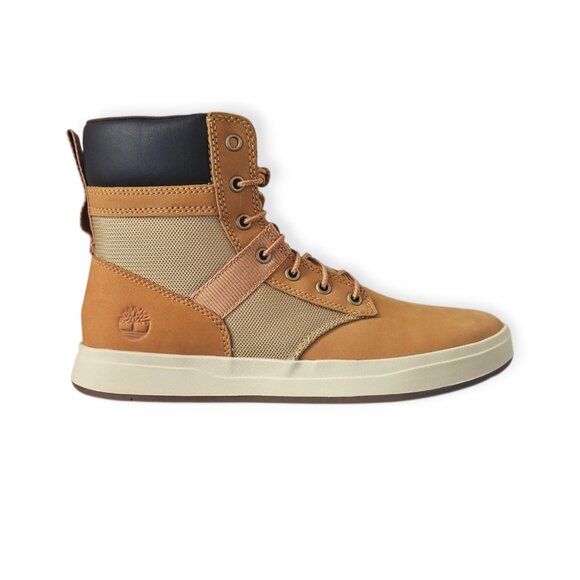 Timberland Men's Davis Square Chukka Boot. Color-Wheat Nubuck. Choose Size - Picture 2 of 6